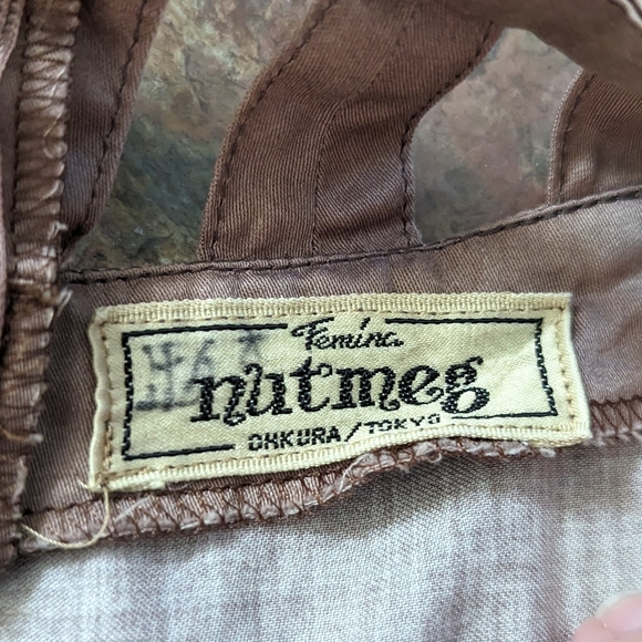 1980's COTTON DRESS full skirt 80's S - Picture 12 of 12